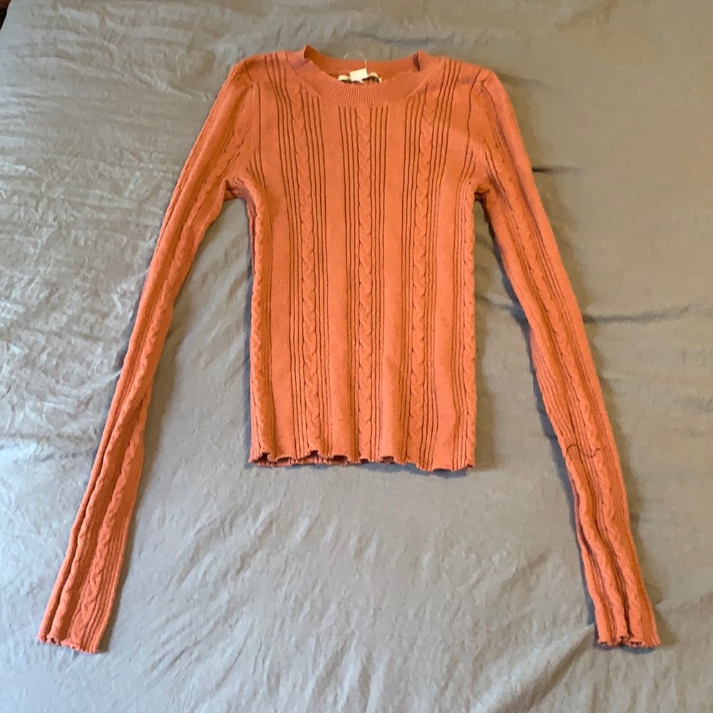Crop sweater